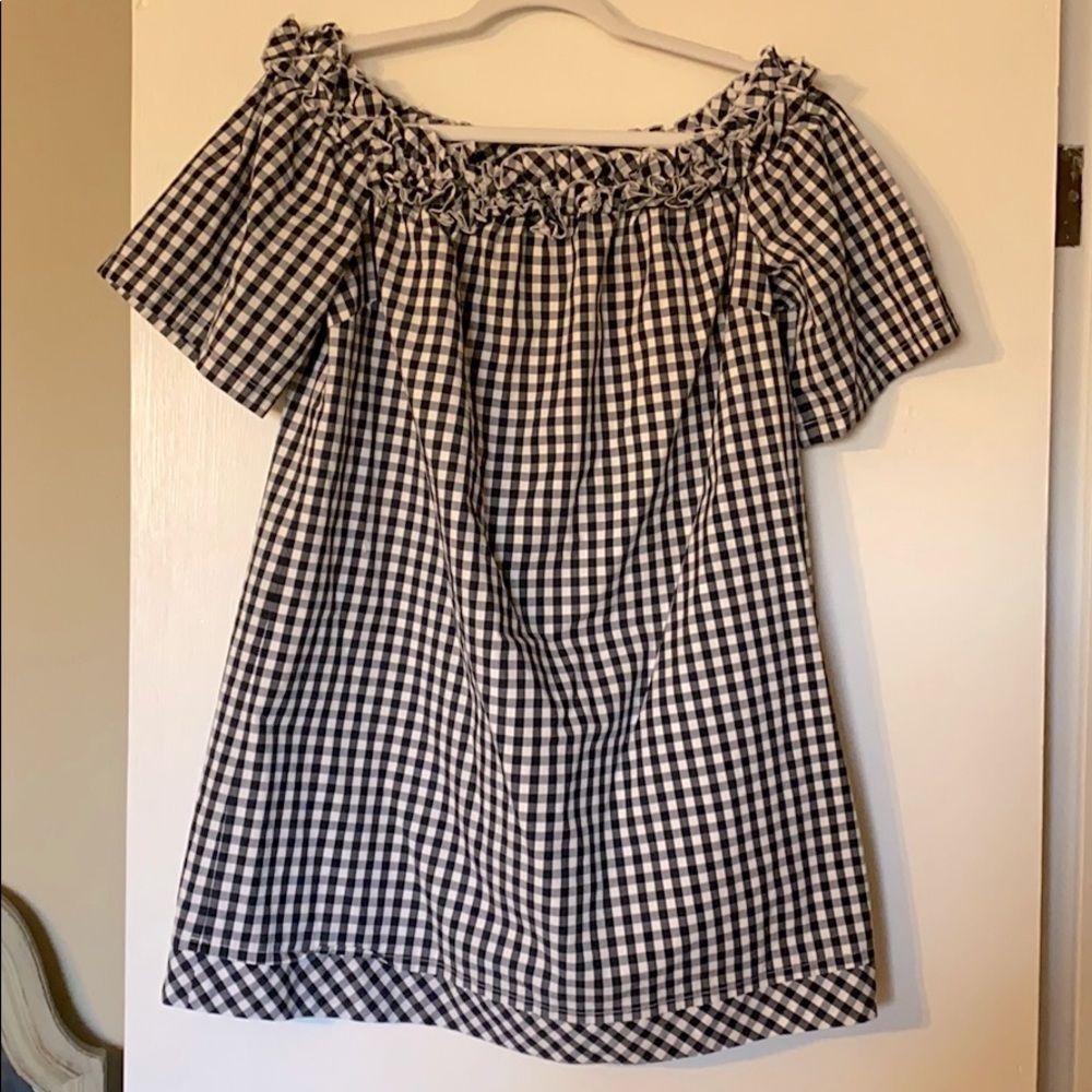 Gingham Checked Vineyard Vines Dress -xl